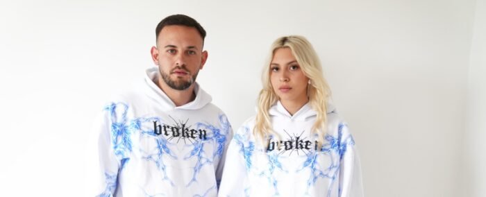 Buzo "Broken" Blanco Unisex