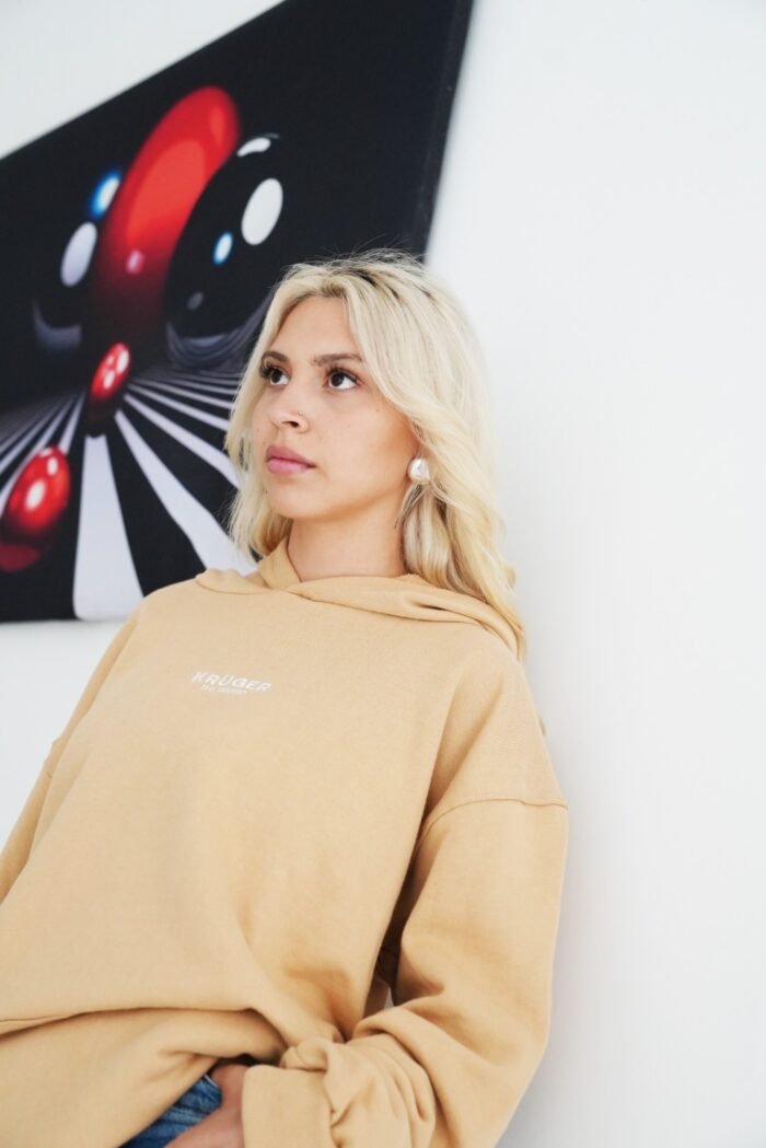 Buzo Oversize Unisex Camel - Image 4
